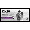image:imageAmericanflat 14x20 Picture Frame with Polished Plexiglass  Signature Collection  GalleryStyle Frames Made of Engineered Wood  Photo Frame for Wall Display  Black  Polished plexiglass front hangs vertical or horizontal sawtooth hangers included fits photos posters and artBlack