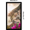 image:imageAmericanflat 14x20 Picture Frame with Polished Plexiglass  Signature Collection  GalleryStyle Frames Made of Engineered Wood  Photo Frame for Wall Display  Black  Polished plexiglass front hangs vertical or horizontal sawtooth hangers included fits photos posters and artBlack