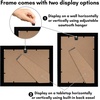 image:imageAmericanflat 14x20 Picture Frame with Polished Plexiglass  Signature Collection  GalleryStyle Frames Made of Engineered Wood  Photo Frame for Wall Display  Black  Polished plexiglass front hangs vertical or horizontal sawtooth hangers included fits photos posters and artBlack