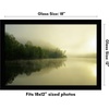 image:imageAmericanflat 14x20 Picture Frame with Polished Plexiglass  Signature Collection  GalleryStyle Frames Made of Engineered Wood  Photo Frame for Wall Display  Black  Polished plexiglass front hangs vertical or horizontal sawtooth hangers included fits photos posters and artBlack