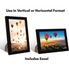 image:imageAmericanflat 14x20 Picture Frame with Polished Plexiglass  Signature Collection  GalleryStyle Frames Made of Engineered Wood  Photo Frame for Wall Display  Black  Polished plexiglass front hangs vertical or horizontal sawtooth hangers included fits photos posters and artBlack