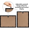 image:imageAmericanflat 14x20 Picture Frame with Polished Plexiglass  Signature Collection  GalleryStyle Frames Made of Engineered Wood  Photo Frame for Wall Display  Black  Polished plexiglass front hangs vertical or horizontal sawtooth hangers included fits photos posters and artBlack