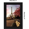 image:imageAmericanflat 14x20 Picture Frame with Polished Plexiglass  Signature Collection  GalleryStyle Frames Made of Engineered Wood  Photo Frame for Wall Display  Black  Polished plexiglass front hangs vertical or horizontal sawtooth hangers included fits photos posters and artBlack