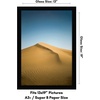image:imageAmericanflat 14x20 Picture Frame with Polished Plexiglass  Signature Collection  GalleryStyle Frames Made of Engineered Wood  Photo Frame for Wall Display  Black  Polished plexiglass front hangs vertical or horizontal sawtooth hangers included fits photos posters and artBlack