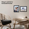 image:imageAmericanflat 14x20 Picture Frame with Polished Plexiglass  Signature Collection  GalleryStyle Frames Made of Engineered Wood  Photo Frame for Wall Display  Black  Polished plexiglass front hangs vertical or horizontal sawtooth hangers included fits photos posters and artBlack
