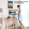 image:imageAmericanflat 14x20 Picture Frame with Polished Plexiglass  Signature Collection  GalleryStyle Frames Made of Engineered Wood  Photo Frame for Wall Display  Black  Polished plexiglass front hangs vertical or horizontal sawtooth hangers included fits photos posters and artSilver