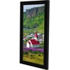 image:imageAmericanflat 14x20 Picture Frame with Polished Plexiglass  Signature Collection  GalleryStyle Frames Made of Engineered Wood  Photo Frame for Wall Display  Black  Polished plexiglass front hangs vertical or horizontal sawtooth hangers included fits photos posters and artBlack