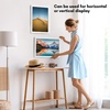 image:imageAmericanflat 14x20 Picture Frame with Polished Plexiglass  Signature Collection  GalleryStyle Frames Made of Engineered Wood  Photo Frame for Wall Display  Black  Polished plexiglass front hangs vertical or horizontal sawtooth hangers included fits photos posters and artWhite
