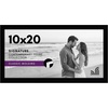 image:imageAmericanflat 14x20 Picture Frame with Polished Plexiglass  Signature Collection  GalleryStyle Frames Made of Engineered Wood  Photo Frame for Wall Display  Black  Polished plexiglass front hangs vertical or horizontal sawtooth hangers included fits photos posters and artBlack