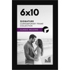 image:imageAmericanflat 14x20 Picture Frame with Polished Plexiglass  Signature Collection  GalleryStyle Frames Made of Engineered Wood  Photo Frame for Wall Display  Black  Polished plexiglass front hangs vertical or horizontal sawtooth hangers included fits photos posters and artBlack