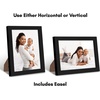 image:imageAmericanflat 14x20 Picture Frame with Polished Plexiglass  Signature Collection  GalleryStyle Frames Made of Engineered Wood  Photo Frame for Wall Display  Black  Polished plexiglass front hangs vertical or horizontal sawtooth hangers included fits photos posters and artBlack