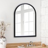 image:imageAmericanflat 24 Square Mirror  Hanging Mirrors with Durable Frame  Modern Mirror for Bathroom Bedroom Living Room  Mirrors for Wall Display and Home Decor  BlackBlack