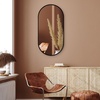 image:imageAmericanflat 24 Square Mirror  Hanging Mirrors with Durable Frame  Modern Mirror for Bathroom Bedroom Living Room  Mirrors for Wall Display and Home Decor  BlackBlack