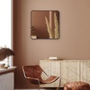 image:imageAmericanflat 24 Square Mirror  Hanging Mirrors with Durable Frame  Modern Mirror for Bathroom Bedroom Living Room  Mirrors for Wall Display and Home Decor  BlackBlack