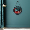 image:imageAmericanflat 24 Square Mirror  Hanging Mirrors with Durable Frame  Modern Mirror for Bathroom Bedroom Living Room  Mirrors for Wall Display and Home Decor  BlackBlack