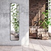 image:imageAmericanflat 24 Square Mirror  Hanging Mirrors with Durable Frame  Modern Mirror for Bathroom Bedroom Living Room  Mirrors for Wall Display and Home Decor  BlackBlack