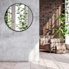 image:imageAmericanflat 24 Square Mirror  Hanging Mirrors with Durable Frame  Modern Mirror for Bathroom Bedroom Living Room  Mirrors for Wall Display and Home Decor  BlackBlack