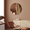 image:imageAmericanflat 24 Square Mirror  Hanging Mirrors with Durable Frame  Modern Mirror for Bathroom Bedroom Living Room  Mirrors for Wall Display and Home Decor  BlackGold