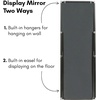 image:imageAmericanflat 24 Square Mirror  Hanging Mirrors with Durable Frame  Modern Mirror for Bathroom Bedroom Living Room  Mirrors for Wall Display and Home Decor  BlackBlack