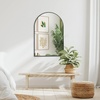 image:imageAmericanflat 24 Square Mirror  Hanging Mirrors with Durable Frame  Modern Mirror for Bathroom Bedroom Living Room  Mirrors for Wall Display and Home Decor  BlackBlack