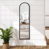 image:imageAmericanflat 24 Square Mirror  Hanging Mirrors with Durable Frame  Modern Mirror for Bathroom Bedroom Living Room  Mirrors for Wall Display and Home Decor  BlackBlack