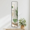 image:imageAmericanflat 24 Square Mirror  Hanging Mirrors with Durable Frame  Modern Mirror for Bathroom Bedroom Living Room  Mirrors for Wall Display and Home Decor  BlackBlack
