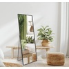 image:imageAmericanflat 24 Square Mirror  Hanging Mirrors with Durable Frame  Modern Mirror for Bathroom Bedroom Living Room  Mirrors for Wall Display and Home Decor  BlackBlack