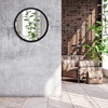 image:imageAmericanflat 24 Square Mirror  Hanging Mirrors with Durable Frame  Modern Mirror for Bathroom Bedroom Living Room  Mirrors for Wall Display and Home Decor  BlackBlack