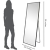 image:imageAmericanflat 24 Square Mirror  Hanging Mirrors with Durable Frame  Modern Mirror for Bathroom Bedroom Living Room  Mirrors for Wall Display and Home Decor  BlackBlack