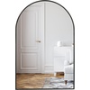 image:imageAmericanflat 24 Square Mirror  Hanging Mirrors with Durable Frame  Modern Mirror for Bathroom Bedroom Living Room  Mirrors for Wall Display and Home Decor  BlackBlack