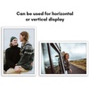 image:imageAmericanflat 24x30 Poster Frame  Slim Molding  Black  Polished plexiglass front hangs vertical or horizontal sawtooth hangers included secure turntab backingWhite