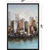 image:imageAmericanflat 24x30 Poster Frame  Slim Molding  Black  Polished plexiglass front hangs vertical or horizontal sawtooth hangers included secure turntab backingBlack