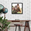 image:imageAmericanflat 24x30 Poster Frame  Slim Molding  Black  Polished plexiglass front hangs vertical or horizontal sawtooth hangers included secure turntab backingBlack