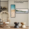 image:imageAmericanflat 24x30 Poster Frame  Slim Molding  Black  Polished plexiglass front hangs vertical or horizontal sawtooth hangers included secure turntab backingBlack