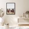 image:imageAmericanflat 24x30 Poster Frame  Slim Molding  Black  Polished plexiglass front hangs vertical or horizontal sawtooth hangers included secure turntab backingBlack