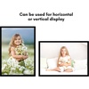image:imageAmericanflat 24x30 Poster Frame  Slim Molding  Black  Polished plexiglass front hangs vertical or horizontal sawtooth hangers included secure turntab backingBlack