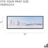image:imageAmericanflat 24x30 Poster Frame  Slim Molding  Black  Polished plexiglass front hangs vertical or horizontal sawtooth hangers included secure turntab backingBlack