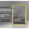 image:imageAmericanflat 24x30 Poster Frame  Slim Molding  Black  Polished plexiglass front hangs vertical or horizontal sawtooth hangers included secure turntab backingGold