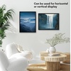 image:imageAmericanflat 24x30 Poster Frame  Slim Molding  Black  Polished plexiglass front hangs vertical or horizontal sawtooth hangers included secure turntab backingBlack