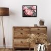 image:imageAmericanflat 24x30 Poster Frame  Slim Molding  Black  Polished plexiglass front hangs vertical or horizontal sawtooth hangers included secure turntab backingBlack