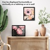 image:imageAmericanflat 24x30 Poster Frame  Slim Molding  Black  Polished plexiglass front hangs vertical or horizontal sawtooth hangers included secure turntab backingBlack