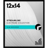 image:imageAmericanflat 24x30 Poster Frame  Slim Molding  Black  Polished plexiglass front hangs vertical or horizontal sawtooth hangers included secure turntab backingBlack