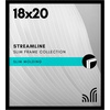 image:imageAmericanflat 24x30 Poster Frame  Slim Molding  Black  Polished plexiglass front hangs vertical or horizontal sawtooth hangers included secure turntab backingBlack