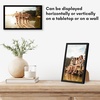 image:imageAmericanflat 24x30 Poster Frame  Slim Molding  Black  Polished plexiglass front hangs vertical or horizontal sawtooth hangers included secure turntab backingBlack