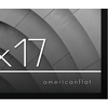 image:imageAmericanflat 24x30 Poster Frame  Slim Molding  Black  Polished plexiglass front hangs vertical or horizontal sawtooth hangers included secure turntab backingBlack