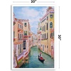 image:imageAmericanflat 24x30 Poster Frame  Slim Molding  Black  Polished plexiglass front hangs vertical or horizontal sawtooth hangers included secure turntab backingWhite