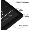 image:imageAmericanflat 24x30 Poster Frame  Slim Molding  Black  Polished plexiglass front hangs vertical or horizontal sawtooth hangers included secure turntab backingBlack
