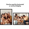 image:imageAmericanflat 24x30 Poster Frame  Slim Molding  Black  Polished plexiglass front hangs vertical or horizontal sawtooth hangers included secure turntab backingBlack