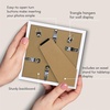 image:imageAmericanflat 24x30 Poster Frame  Slim Molding  Black  Polished plexiglass front hangs vertical or horizontal sawtooth hangers included secure turntab backingWhite