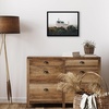 image:imageAmericanflat 24x30 Poster Frame  Slim Molding  Black  Polished plexiglass front hangs vertical or horizontal sawtooth hangers included secure turntab backingBlack